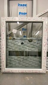 Biele ľavé jednokrídlové okno Aluplast 8000 - 3 sklo