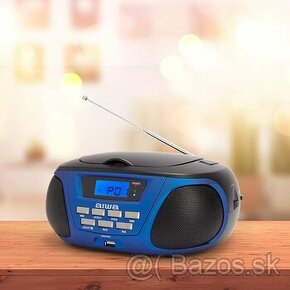 Rádiomagnetofón AIWA BBTC-660 s DAB+/CD/FM/kazeta - nový - 1