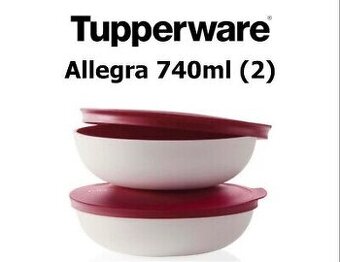 Tupperware Allegra 2ks 740ml