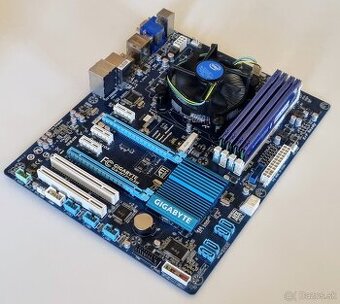 Gigabyte GA-H77-D3H + E3-1230v2 (i7-3770) + 16 GB DDR3