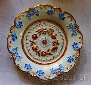 Míšeň, Meissen - malovaný porcelánový talíř - 1