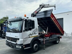 MERCEDES-BENZ ATEGO 816 VYKLÁPAČ HYDRAULICKÁ RUKA HIAB