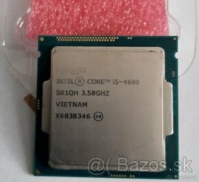 Predám CPU i5-4690 3,50 GHz