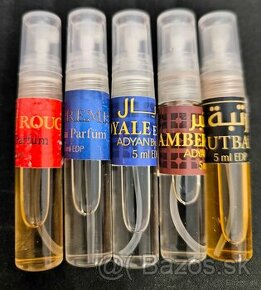 Unisex 5x5ML arabský parfém