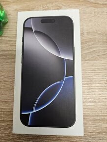 iPhone 16 pro 256gb Black titanium