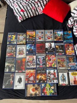 PS2 hry cena 5€ platí ak beriete komplet