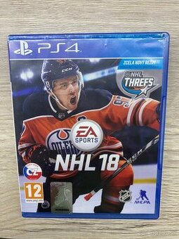 Predám hru NHL 18 cz na ps4