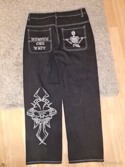 Baggy pants široké nohavice y2k drip