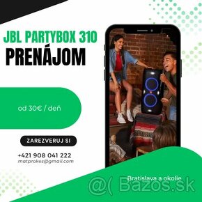 Prenájom JBL PartyBox 310