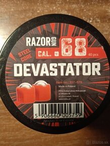 Predám strelivo pre zbrane T4e cal.68 DEVASTATOR