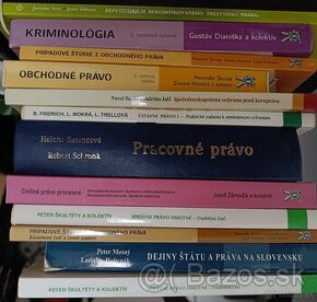 Právnická literatúra a učebnice LACNO