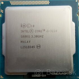 Intel® Core™ i3-3220 pre socket 1155 TDP - 55W