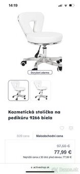 Pedikérska stolička NOVÁ - NEPOUŽITÁ