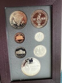 Vzácny 1996 prestige set United States mint