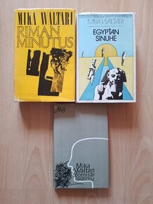 3 x Mika Waltari - Egypťan Sinue, Riman Minutus, Komisár Pa