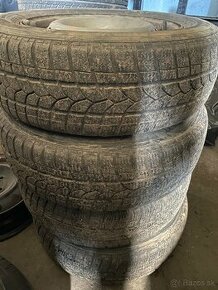 Zimne pneumatiky 195/65 R15 + 5x112 disky - 1