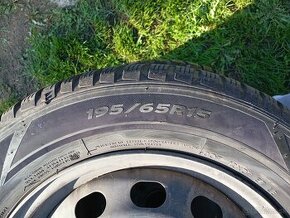 5x108 195/65 R15 zimná sada - 1