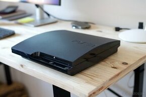 Playstation 3 Slim, Pekný stav, ORIGINÁL Ovládač a kábel. - 1