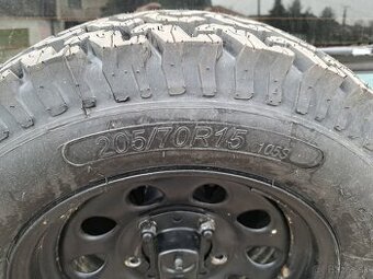 Pneumatiky 205/70 R15