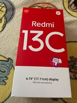 Xiaomi Redmi 13C ako NOVY