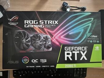 Predám Nvidia GeForce RTX 2080 TI