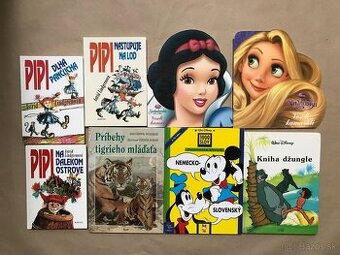 Pipi, Walt Disney Kniha džungle, Robin Hood, Čierny krásavec