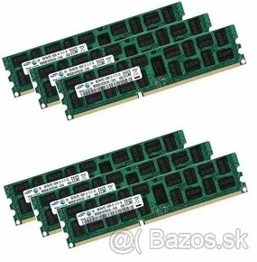 Predam 16GB pamate DDR3 ECC do serverov a workstation