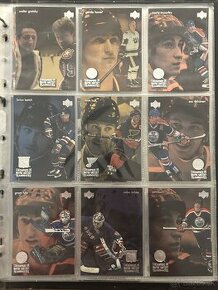 Hokejove kartičky Wayne Gretzky kompletný Temmates set