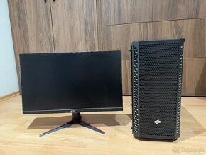 Herný počítač s monitorom Ryzen 5, RTX 2060 6G, 16GB