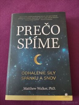 Prečo spíme (Matthew Walker)