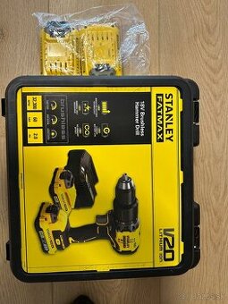 STANLEY FATMAX V20 With 2 batteries and drill set