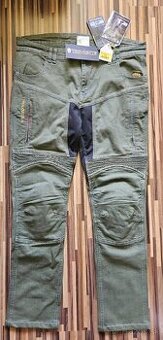 Kevlarové rifle Trilobite Slim Fit Long Dark Khaki - 1