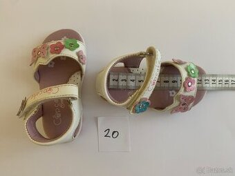 Detské sandále zn. Cupcake veľ. 20