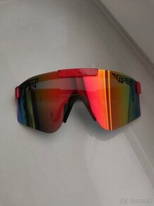 Športové slnečné okuliare Pit Viper - červené