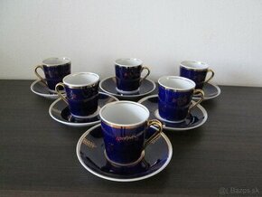 Kávová súprava - ruský kvalitný porcelán