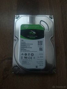 Seagate BarraCuda HDD 1 TB