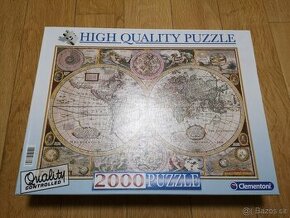 Vysoce kvalitní puzzle - Zeměkoule - 1504 dílků - nové