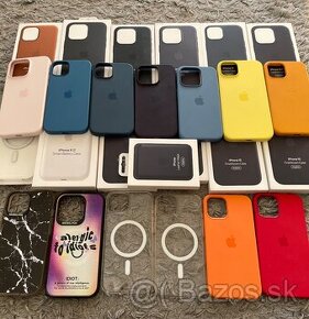 Apple Silicone/Clear/Leather Case - kryty na iPhone