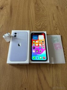 iPhone 11 128 gb Purple - komplet príslušenstvo, záruka