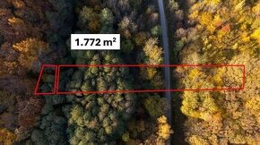 Kamenné (Košice) - 1.772 m2 LES v podiele 1/1 – NA PREDAJ