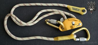 PETZL celotelový úväzok + pracovné lano GRILLON s karabínami