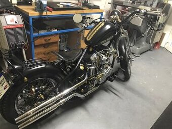 Stavba HD Shovelhead