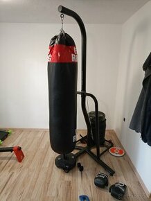 Samostatný stojan na boxovacie vrece+8závaží 15kg - 1