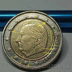 raritná minca 2- eurova minca
