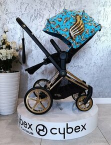 TROJKOMBINÁCIA CYBEX ROSEGOLD PRIAM BLACK