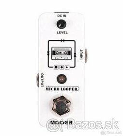 Predám gitarový pedál  MOOER Micro Looper