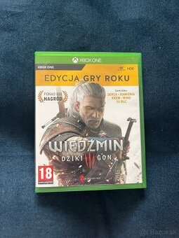 Zaklínač 3 divoký hon edícia hra roku - xbox one