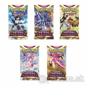 Pokémon kartičky Astral Radiance Sleeved Booster