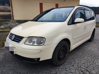 Rozpredám VW Touran 2.0TDI 103kw 6q