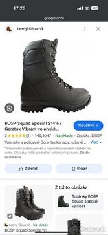 BOSP Squad Special S14167 Goretex Vibram